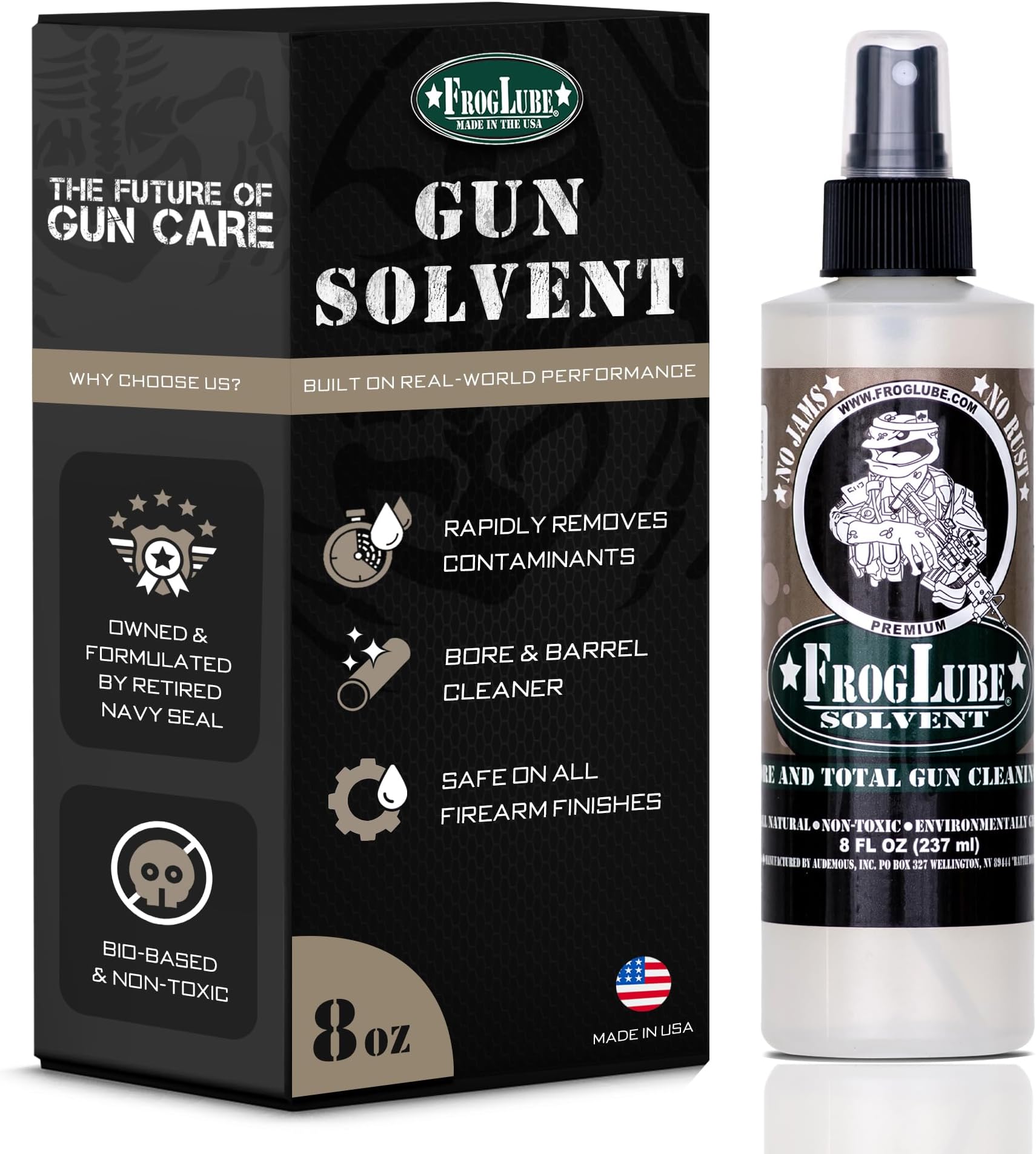 FrogLube Solvent 8 oz Spray Bottle