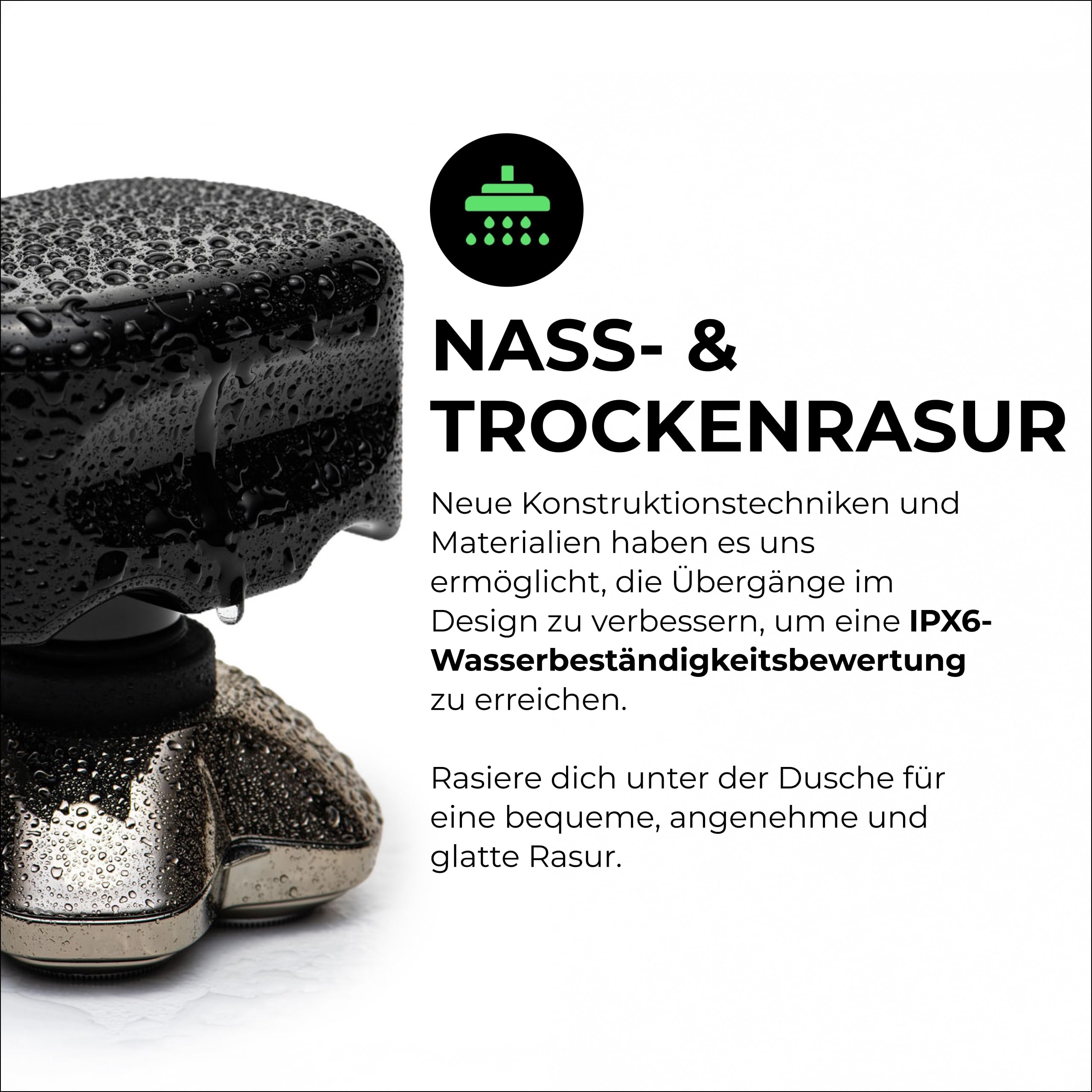 Skull Shaver Palm Pro MX5 Gesichts- & Kopfhaarrasierer - Kabellos, Wiederaufladbar, Nass & Trocken - Elektrorasierer für Herren, USB-Ladung - Herren-Grooming-Set - Carver 4 Pro Klinge, LCD-Display | Kabellos, Wiederaufladbar, Nass & Trocken, Elektrorasier