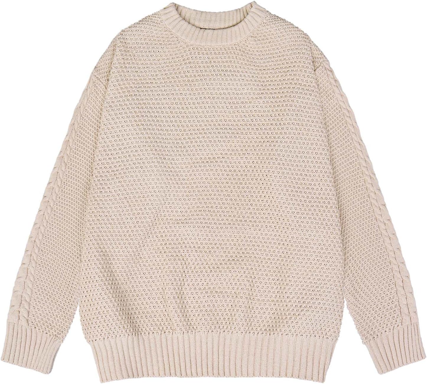 Niepce Inc Casual Crewneck Knit Sweater Men