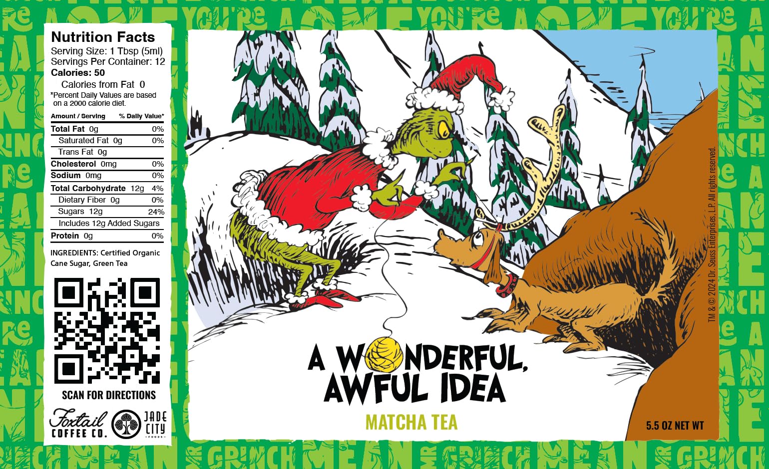 JADE CITY FOODS Grinch Matcha Tea — view 4