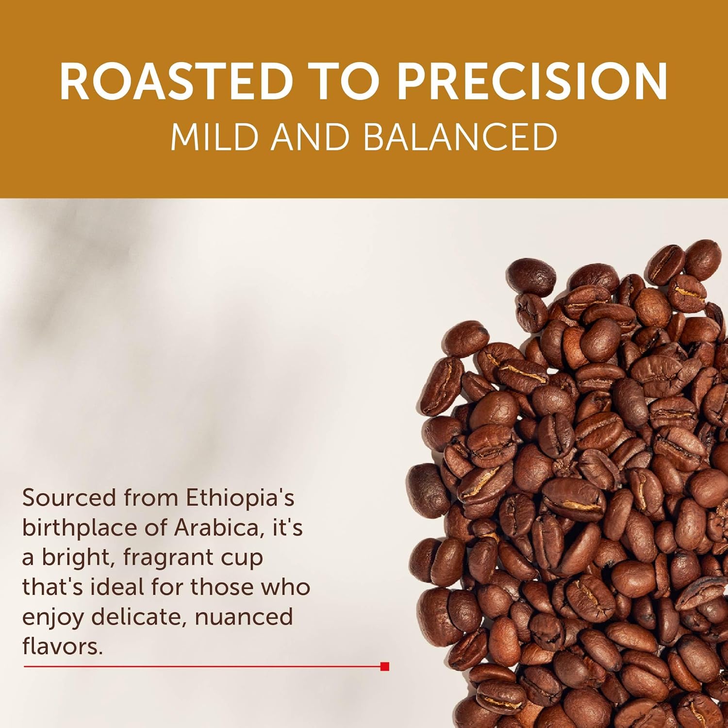 illy Whole Bean Coffee, Etiopa Single Origin Light Roast, 100% Arabica, Premium Italian Coffee, Ideal for Espresso, Drip, Moka and French Press Brewing, 8.8oz, 6 Pack