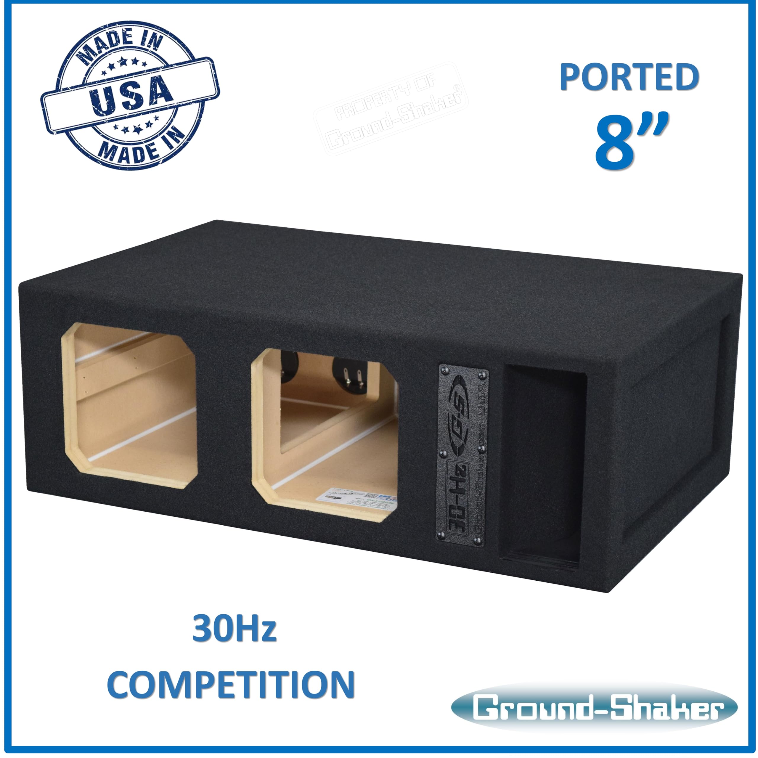 Amazon.com: Dual Ported Reinforced Subwoofer Box Enclosure for