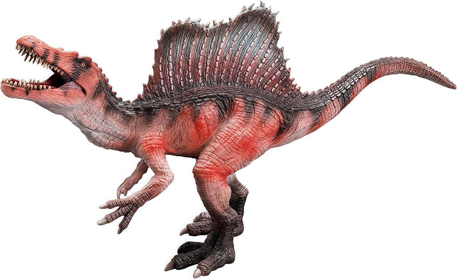 Gemini&Genius Spinosaurus Dinosaur Toy for Kids, Realistic Spinosaurus Action Figure with Moveable Jaw, Display Gift, Home Decoration and Dino Lover Collection Toy