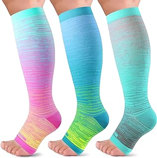 Open Toe Compression Socks For Women Picks collage image 2