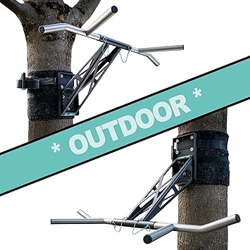 Amazon モバイル懸垂バー Dipバーby Pullup Dip ポータブル自宅で壁マウント ツリー Postインストール 屋内または屋外のin A Garden 公園 Over 35練習 プレミアム品質スチールchin Upバー Pullup Dip 懸垂器具