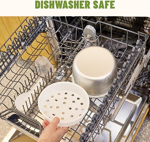 Miniatura 6 de Arrocera y Vaporera de Alimentos de 10 Tazas de Arroz Crudo - Olla Interior con Revestimiento Cerámico No Tóxico, Multifunción de Un Toque