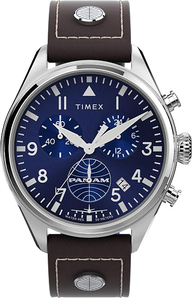 Timex X Pan Am męski chronograf 42 mm zegarek