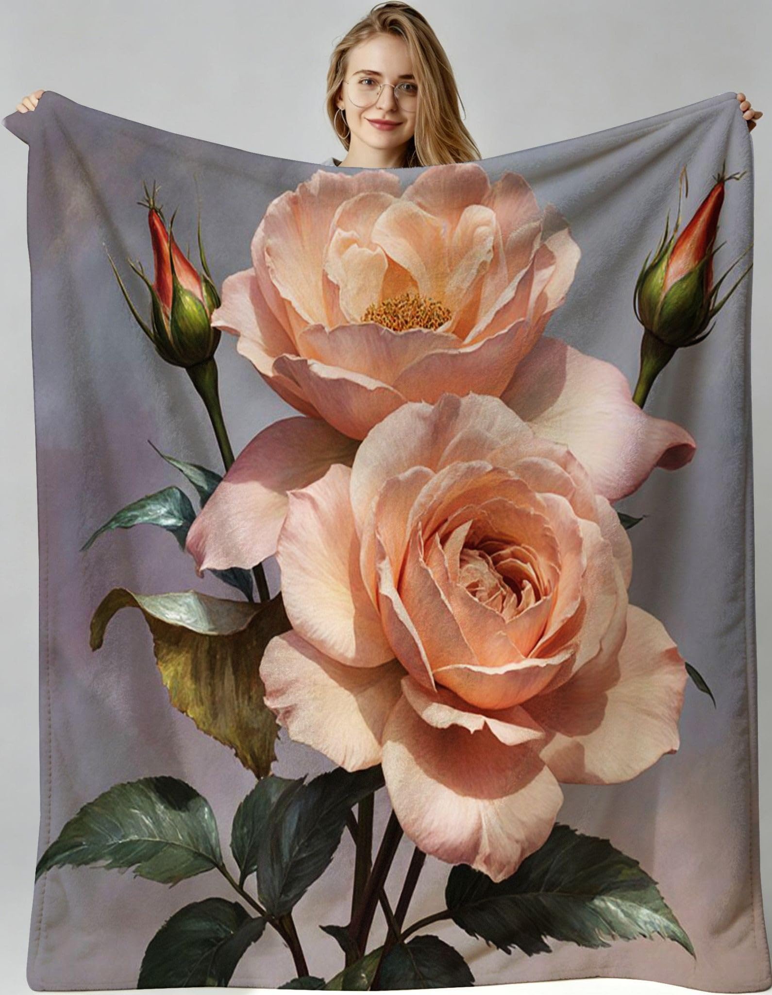 Plaid polaire 240x260 rose pour partager des moments chaleureux en famille