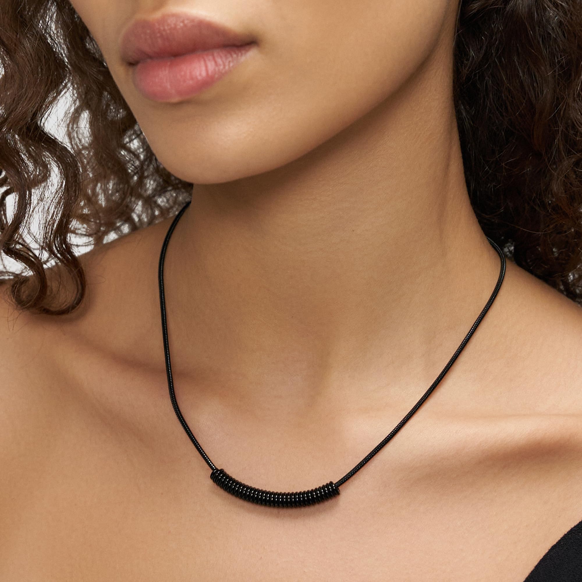 LIEBESKIND BERLIN Damen Schmuck - Twist Collection - Kette in Edelstahl