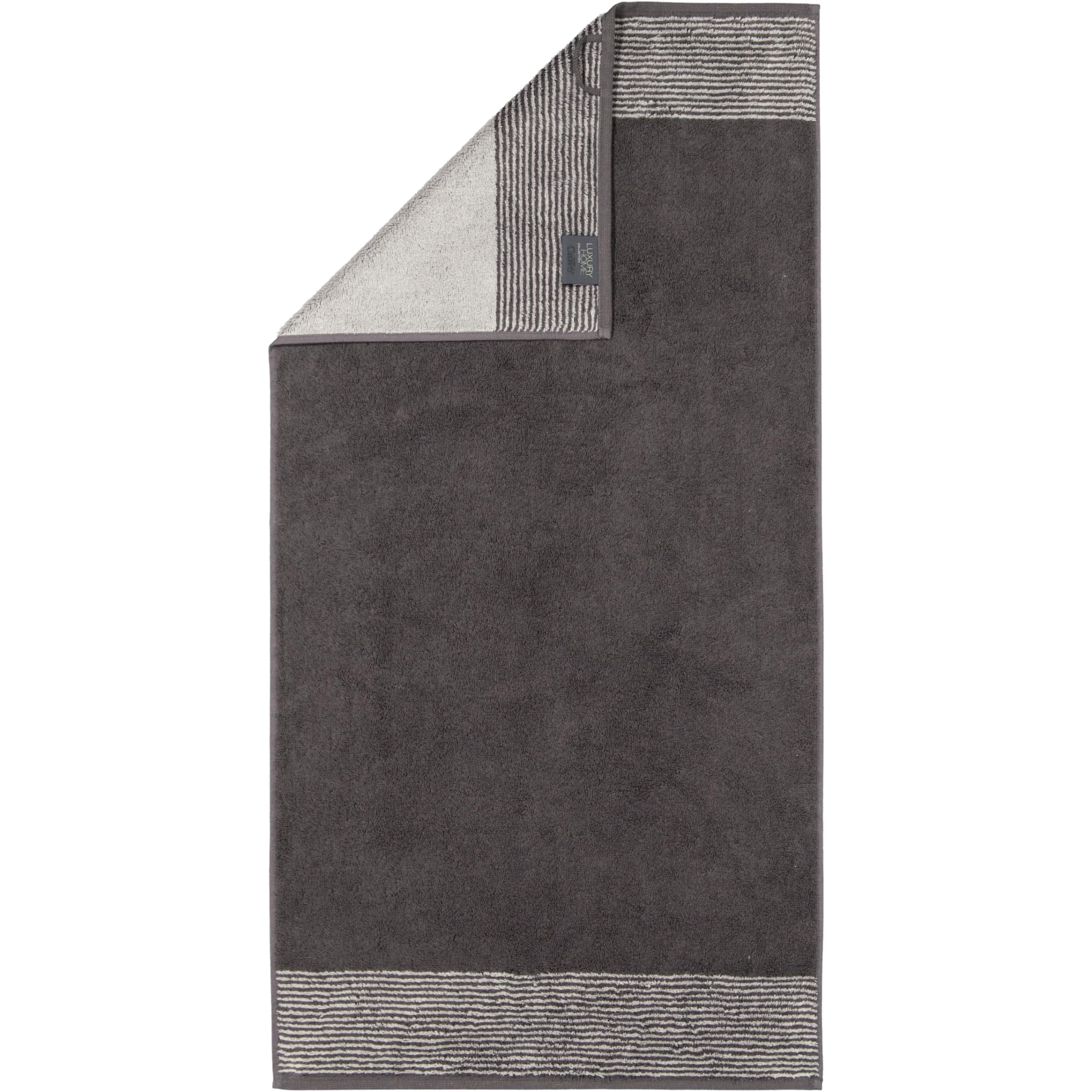 Cawö Handtücher Luxury Home Two-Tone 590 Basalt - 73