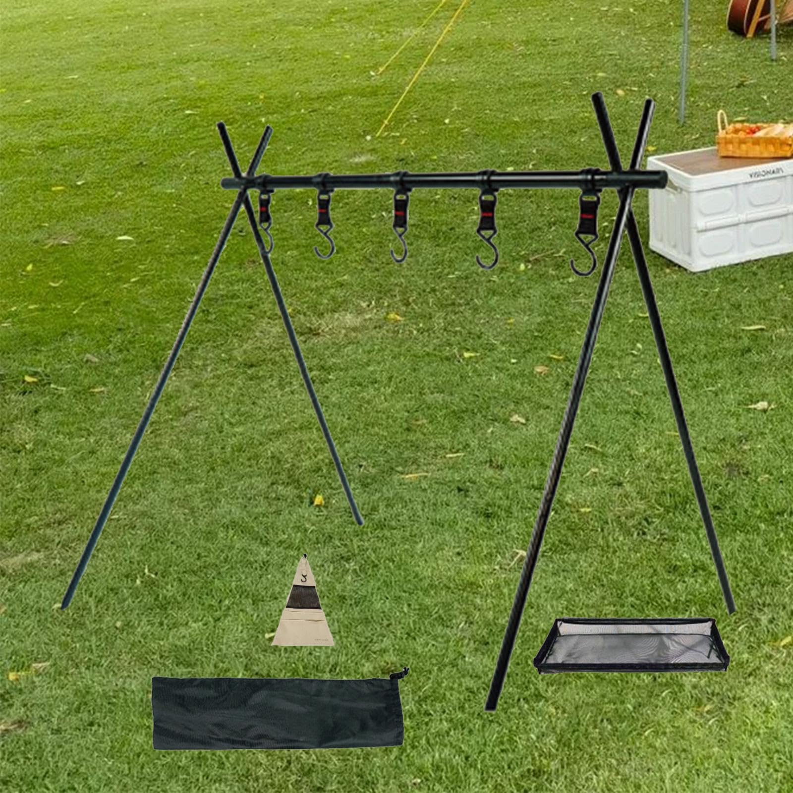 Estantería de Almacenamiento para Camping, Estante de Almacenamiento Plegable, Estante Organizador para Cocina.