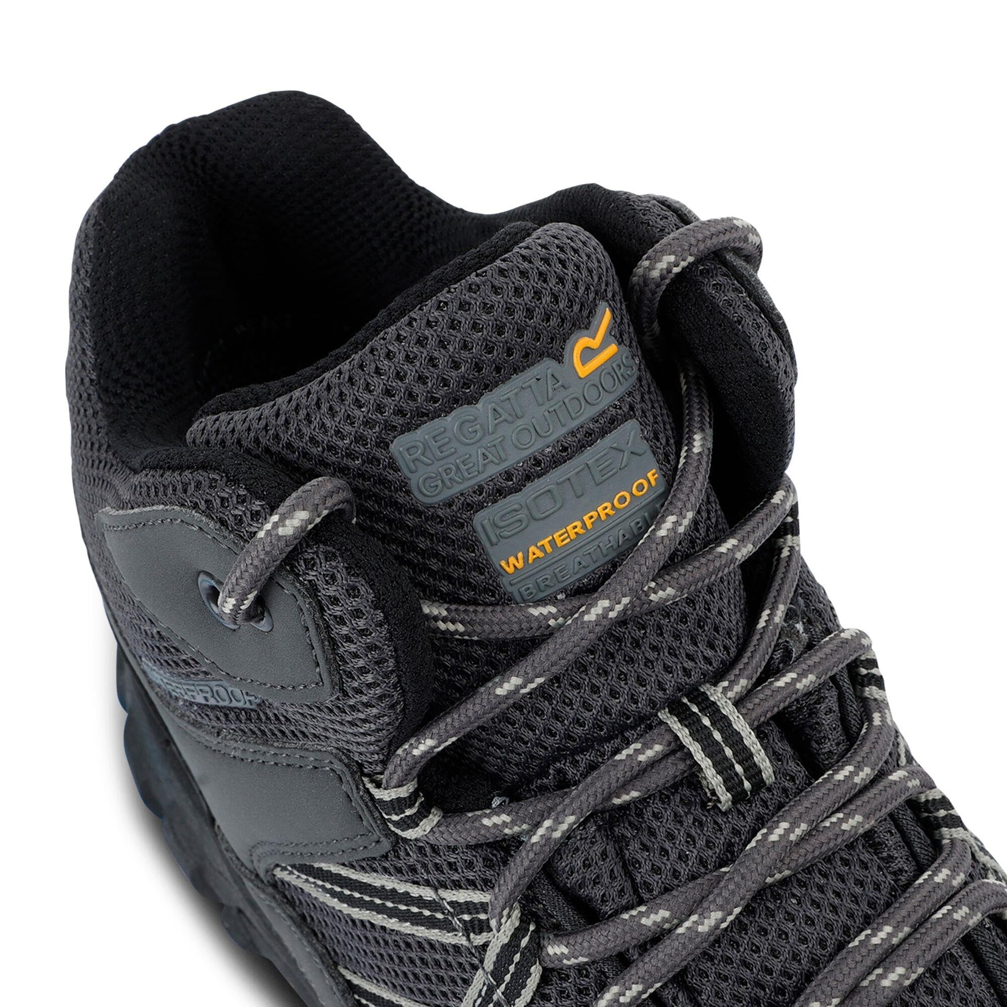 Regatta Męskie wodoodporne buty trekkingowe Edgepoint - Brair Lime Punch