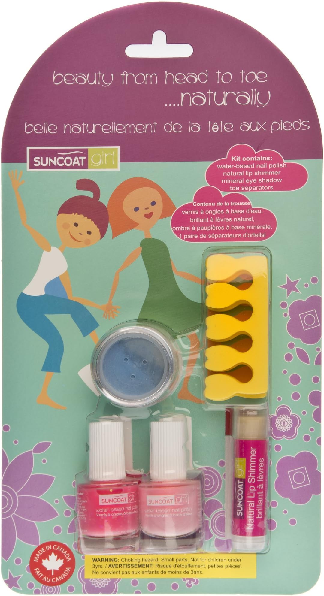 Suncoat Girl All Natural 5 Piece Makeup Kit - Ballerina