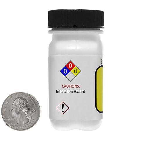 Miniatura 3 de Óxido de hierro rojo Fe2O3 99.7% ACS grado polvo 2 onzas en una mini botella ahorradora de espacio