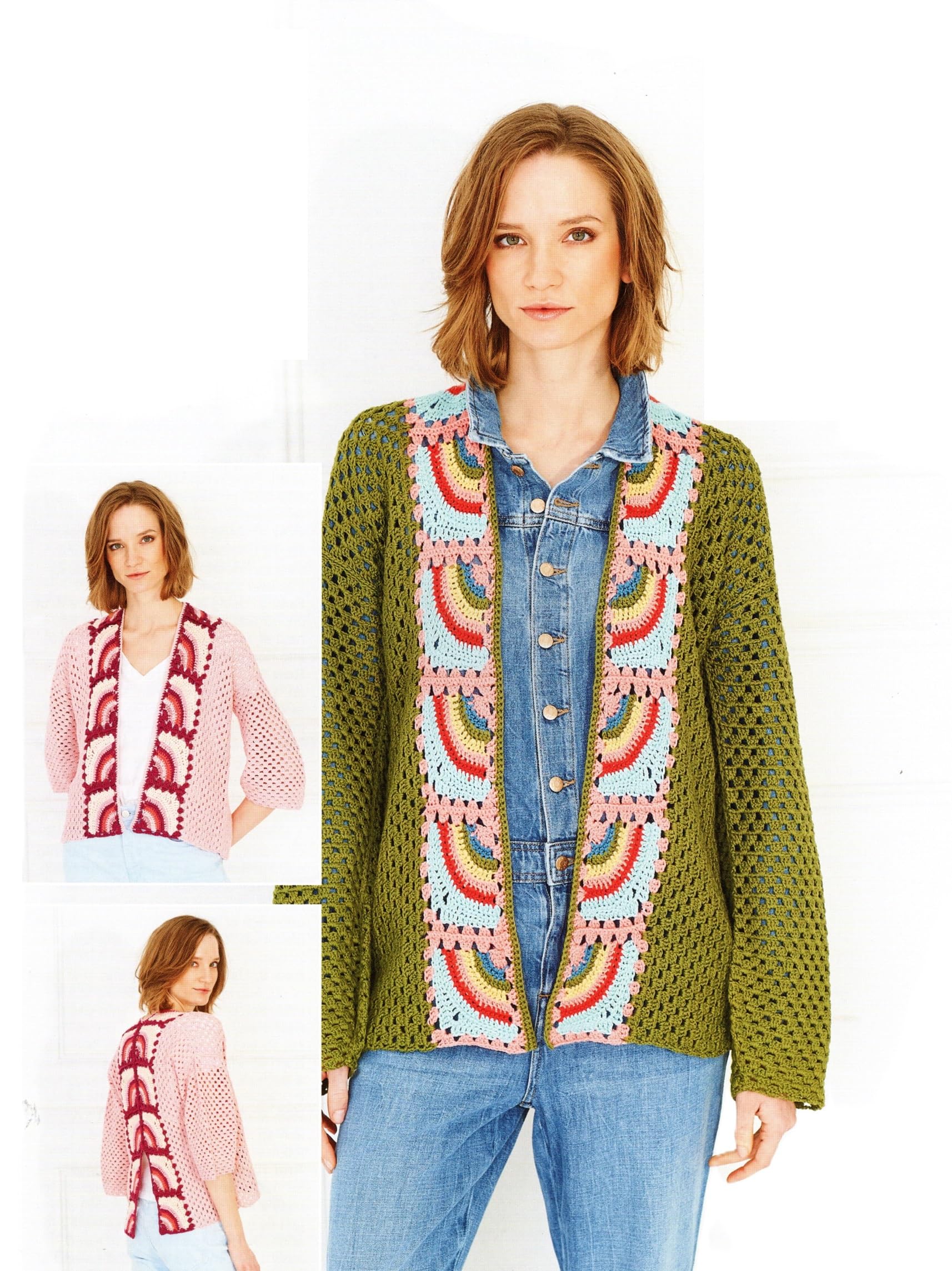 Stylecraft Naturals Double Knit Crochet Pattern 9994 Jackets 2 Crochet Designs