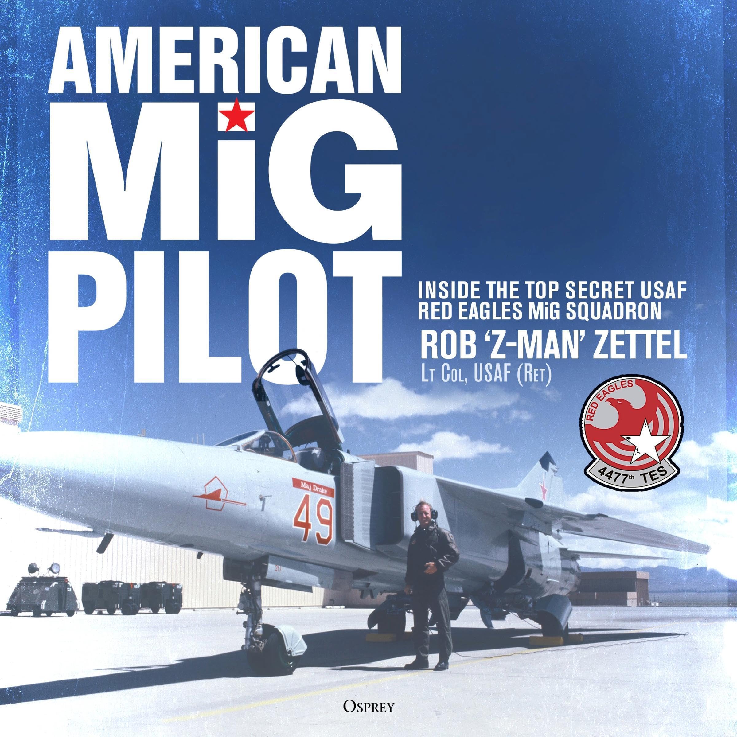 Cover art for American MiG Pilot