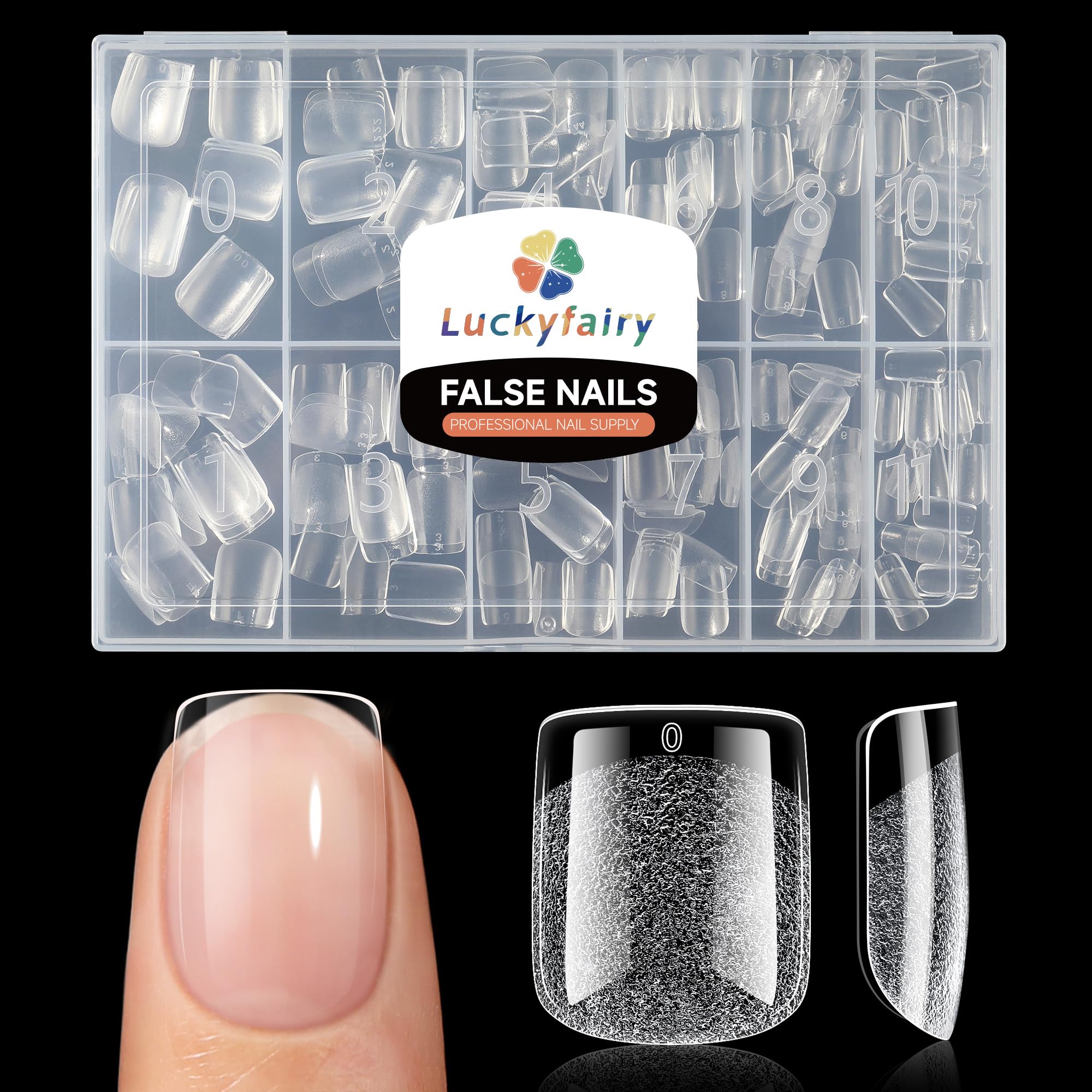Photo 1 of Luckyfairy XS Short Square Nail Tips