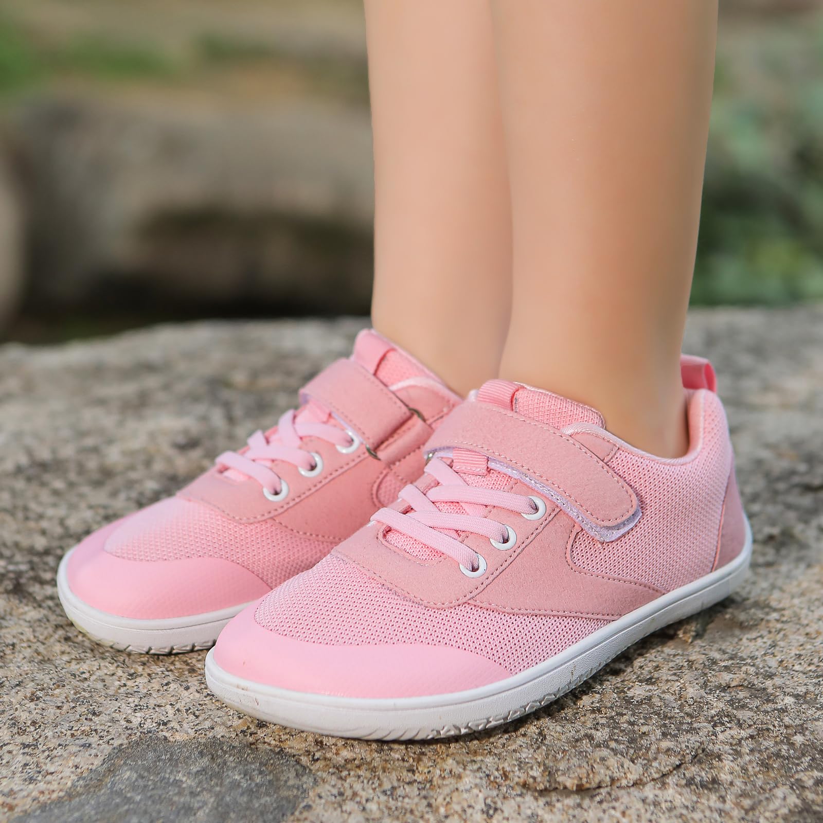 AONEGOLD Buty Boso Chłopcy Dziewczęta Oddychające Lekkie Elastyczne Wygodne Buty Do Biegania Antypoślizgowe Buty Do Biegania Sneakers