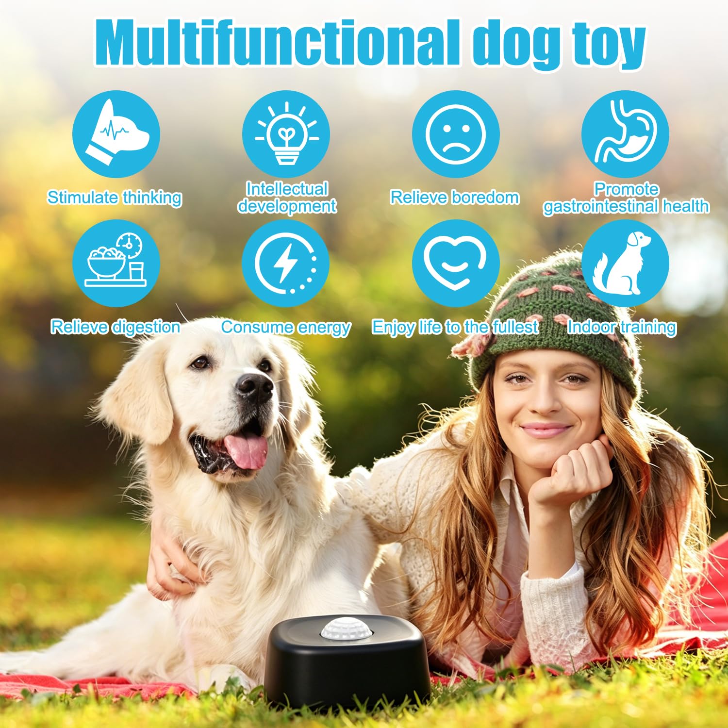 Schleckball Hund, 2PCS Lick Bowl Für Hunde, Hundelickspielzeug, PP Nassfutter Lick Pad mit Saugnapfbecher, Hund Leckt Futternapf, Lick Sphere Integrierter Drehkugel, Langeweile Reduzierung (C)