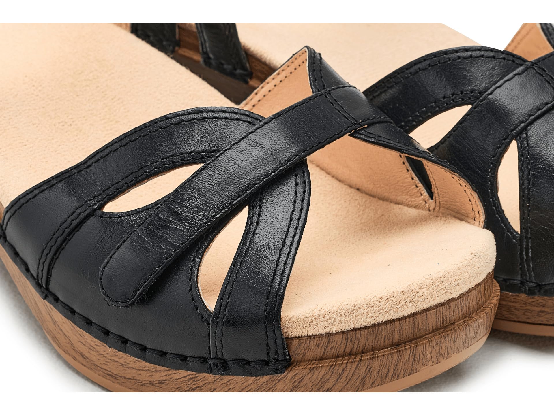 Dansko Sandali eleganti da donna, leggeri con supporto per l'arco plantare, suola in poliuretano resistente per una lunga durata e comfort