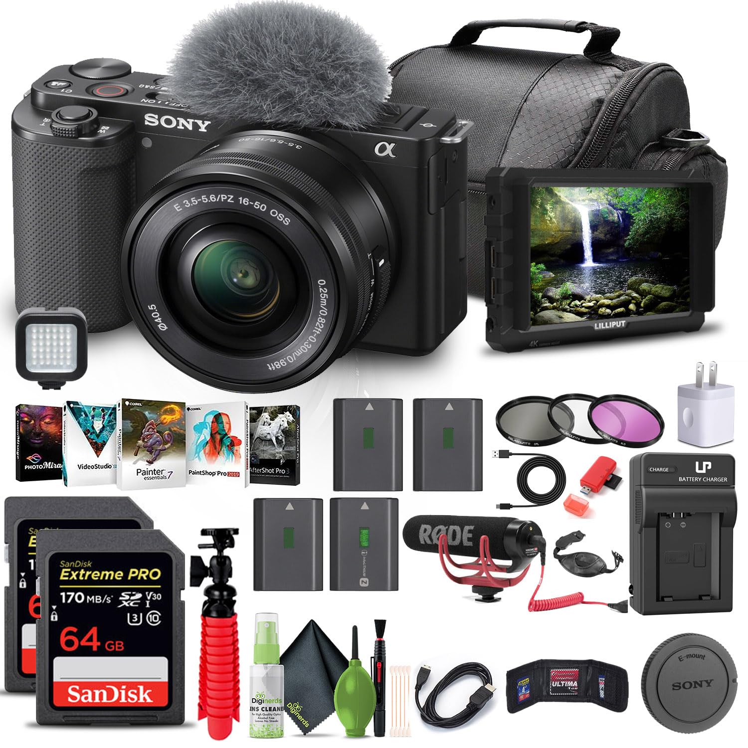 Amazon.com: Sony Alpha ZV-E10 II Mirrorless Camera with 16-50mm