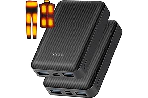 Long-lasting Heat Anywhere: 10000mAh Heated Clothing Battery Pack for Unlimited Warmth