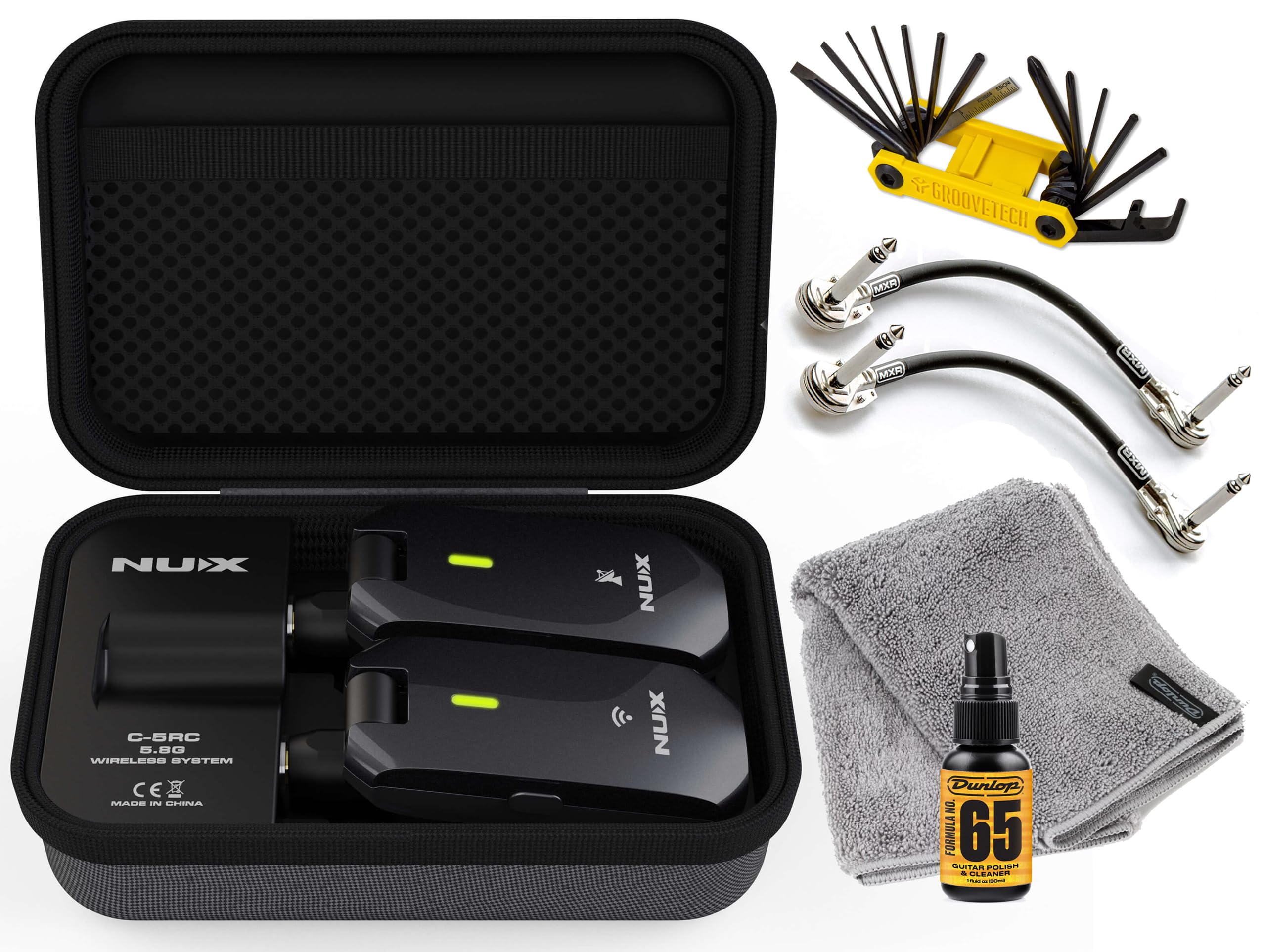 Amazon.com: Tonebird NUX C-5RC Wireless Guitar System 5.8GHz  