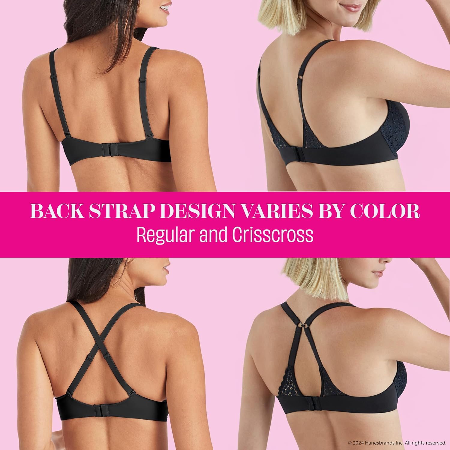 Maidenform Women's Demi Underwire Bra, One Fab Fit Lightly Padded Bras for Women, Convertible Straps (Plus - Image 6