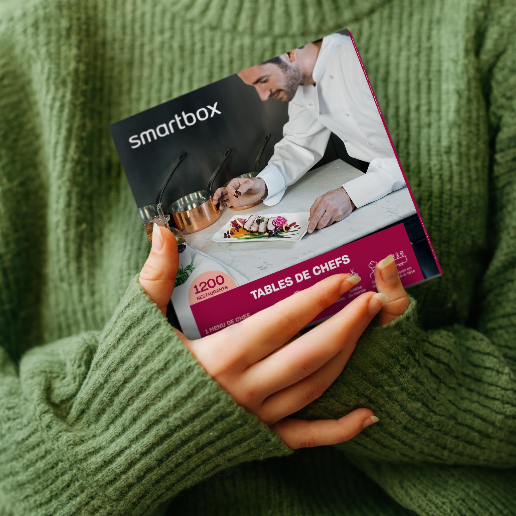 Smartbox – Caja de regalo de comida gourmet para descubrir mesas de nuestras regiones para 2 personas – Idea de regalo