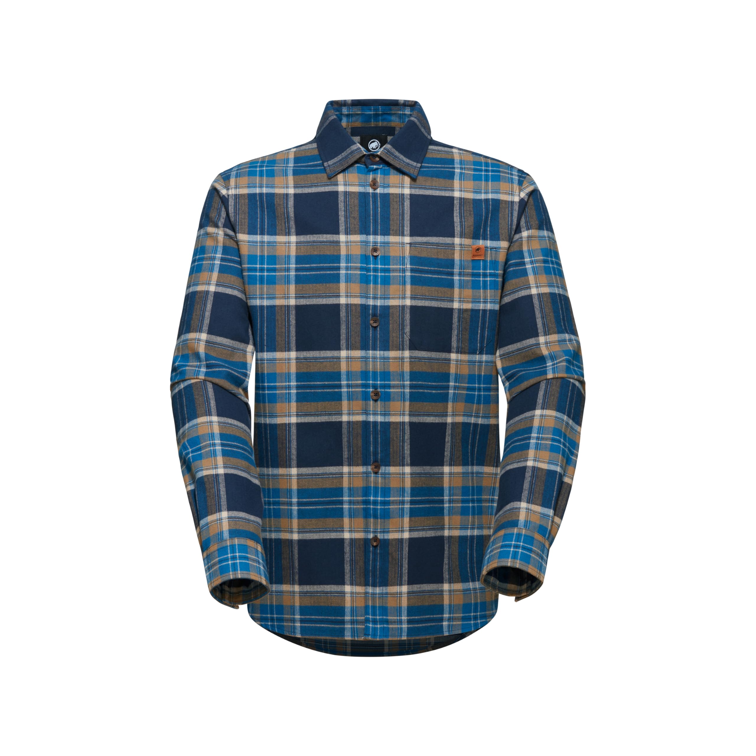 Mammut Trovat Longsleeve Shirt Men Marine-deep ice S