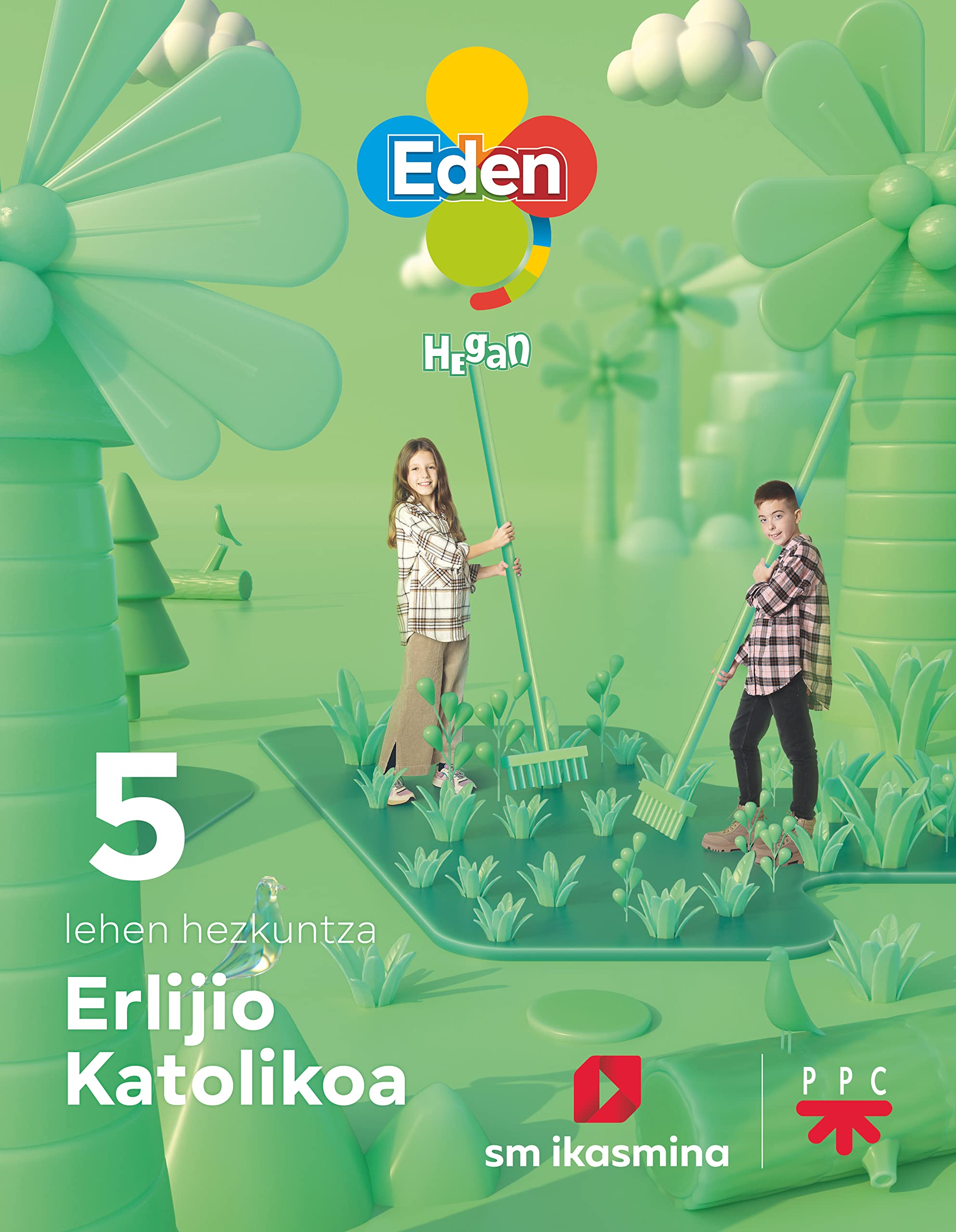 Erlijio Katolikoa, LH 5. Eden Hegan - 9788498558654