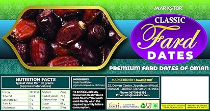 Markstor Classic Fard Dates (500g) - Premium Fard Dates of Oman
