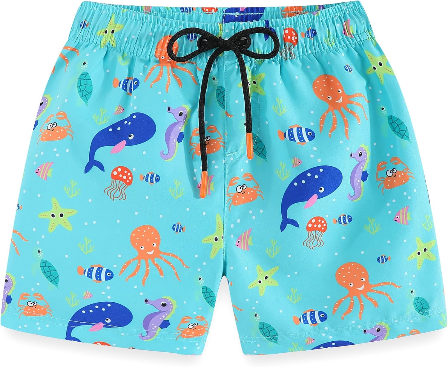 Toddlers Baby Boys' 3-Piece Swimsuit Trunk Rashguard Set and Sun Hat Swimwear Bathing Suit UPF 50+ - Image 3