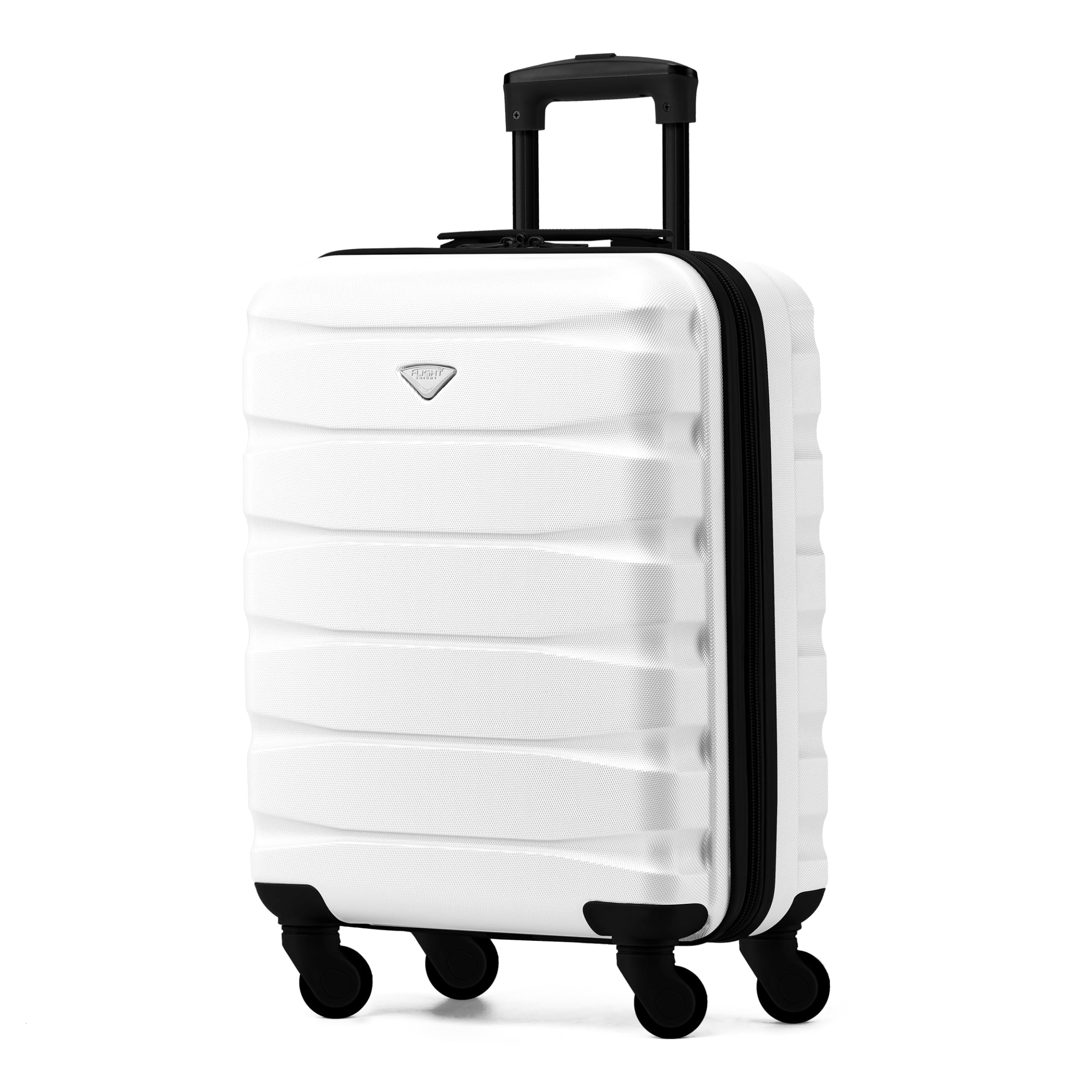 Flight Knight Lightweight 4 Wheel ABS Hard Case Medium Suitcase Approved for Over 100 Airlines Including easyJet, British Airways, Ryanair, Jet2, Emirates & Many More - Check-in Medium Size 25" — view 164