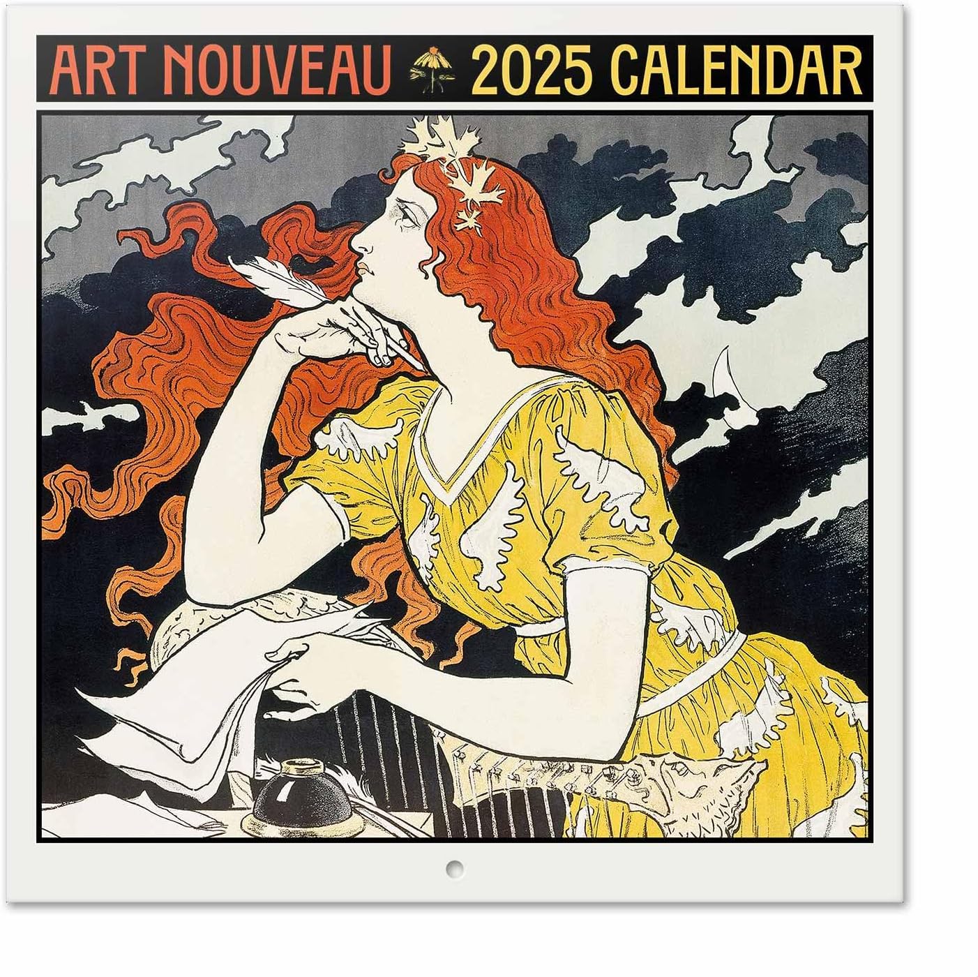 2025 Wall Calendar [12 pages 8"x12"] Erte Art Deco Illustration Fine Artwork Vintage