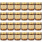 Christmas Scented Candle Set 24 Pack, Candle for Home Scented, Odor Eliminating, Stress Relief, Long Lasting Soy Wax Gift Set