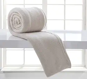 Corttex Microfibra, Manta, 100% Poliéster, Glace, Solteiro 2.00 m x 1.50 m