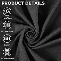 Vista 5 de Peryiter Juego de 2 Fundas para Sofá Fundas para Sofás de Dos Plazas para Sala de Estar Funda Protectora para Sillón con Brazos, Ajuste Perfecto