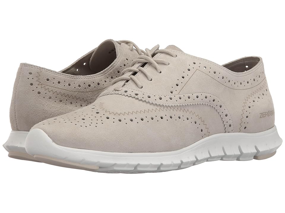 

Cole Haan Zerogrand Wing Oxford Open Hole (Sandshell/White) Women's Lace up casual Shoes