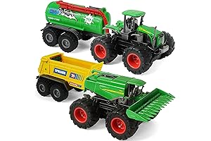 Exceptional Off-Road Farm Tractors with Trailers and Battery-Free Functionality