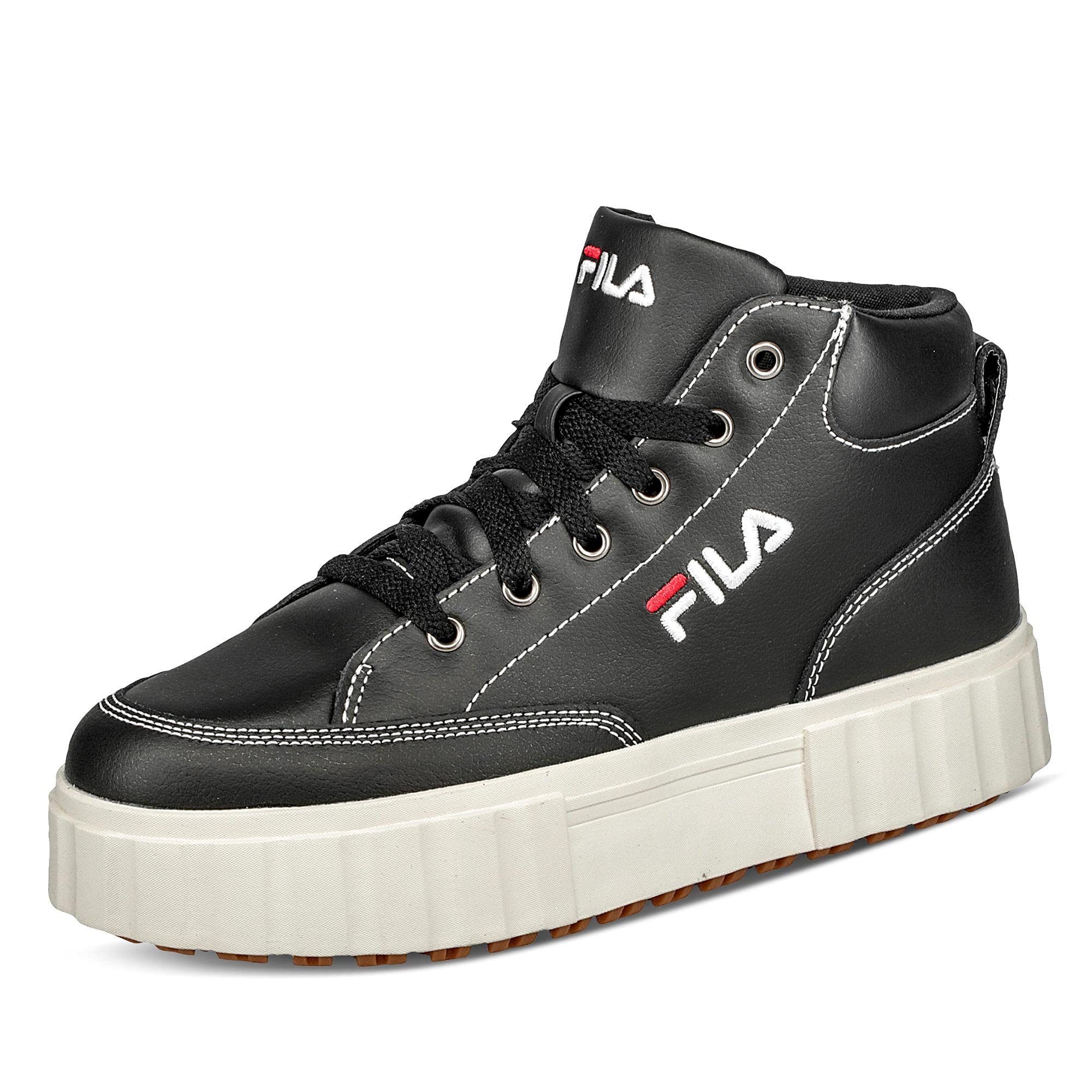 FILA Sandblast L mid wmn Women’s Boot, black (Black), 8 UK