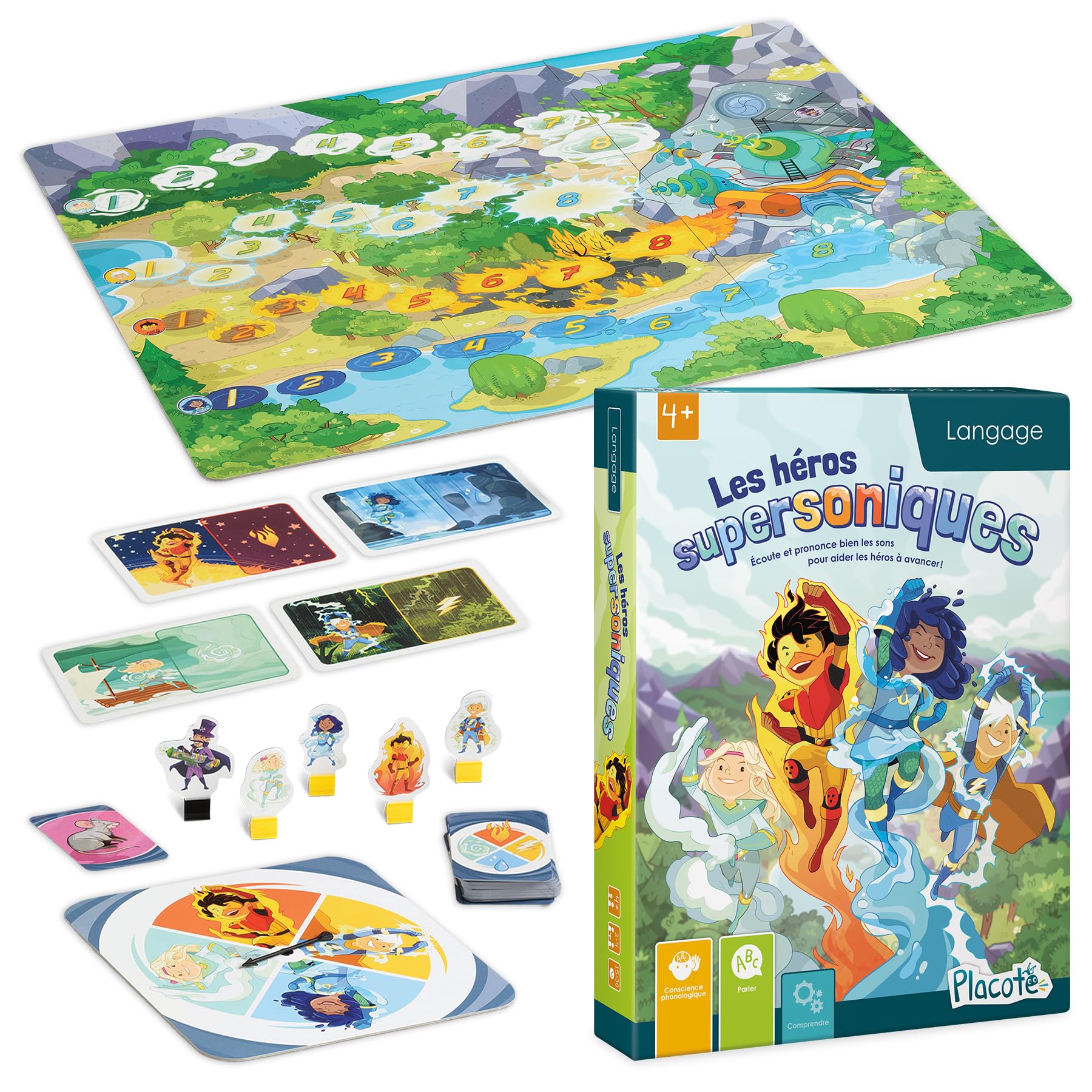 LES SUPER HÉROS : JEU DE 54 CARTES - NAPOELON EDITIONS - Les Jouets