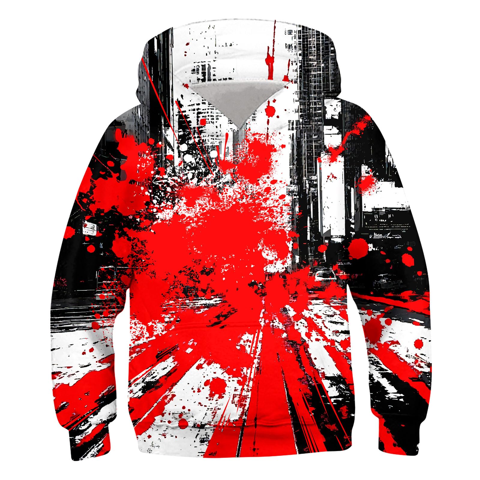 Belovecol Boys Hoodies 3D Printed Hooded Sweatshirts with Pocket for 6-16Y
