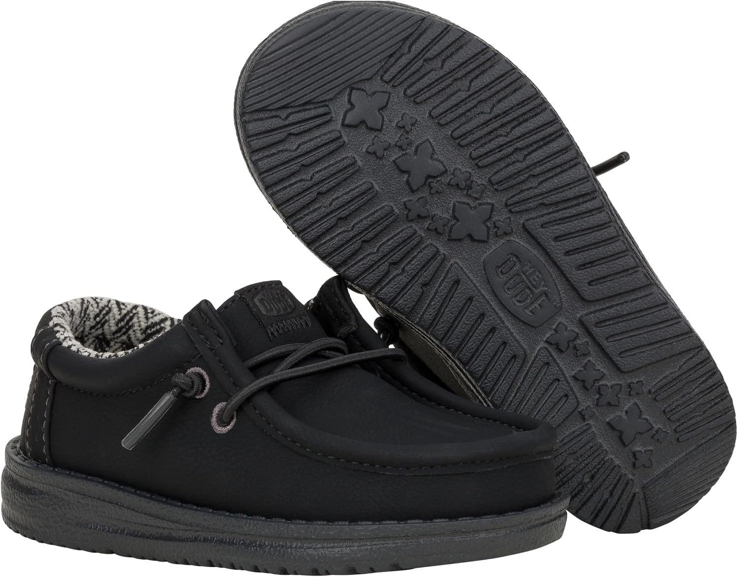 HEYDUDE Kids' Wally Classic (Toddler/Little/Big Kid) Loafer