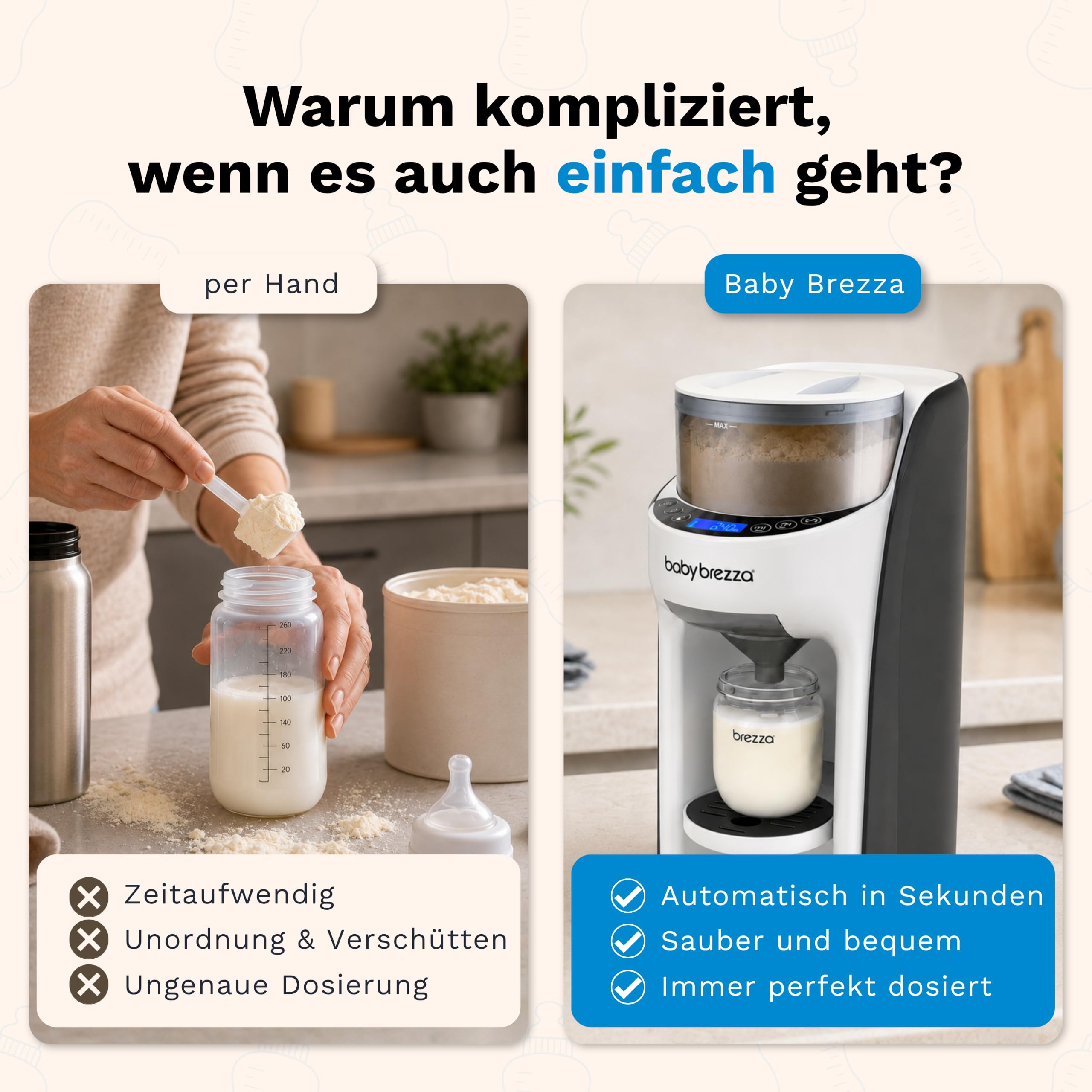 Baby Brezza Formula Pro Advanced automatischer Flaschenzubereiter