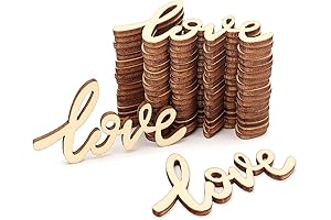 Lucleag Wooden Card Valentine&#x27;s Day