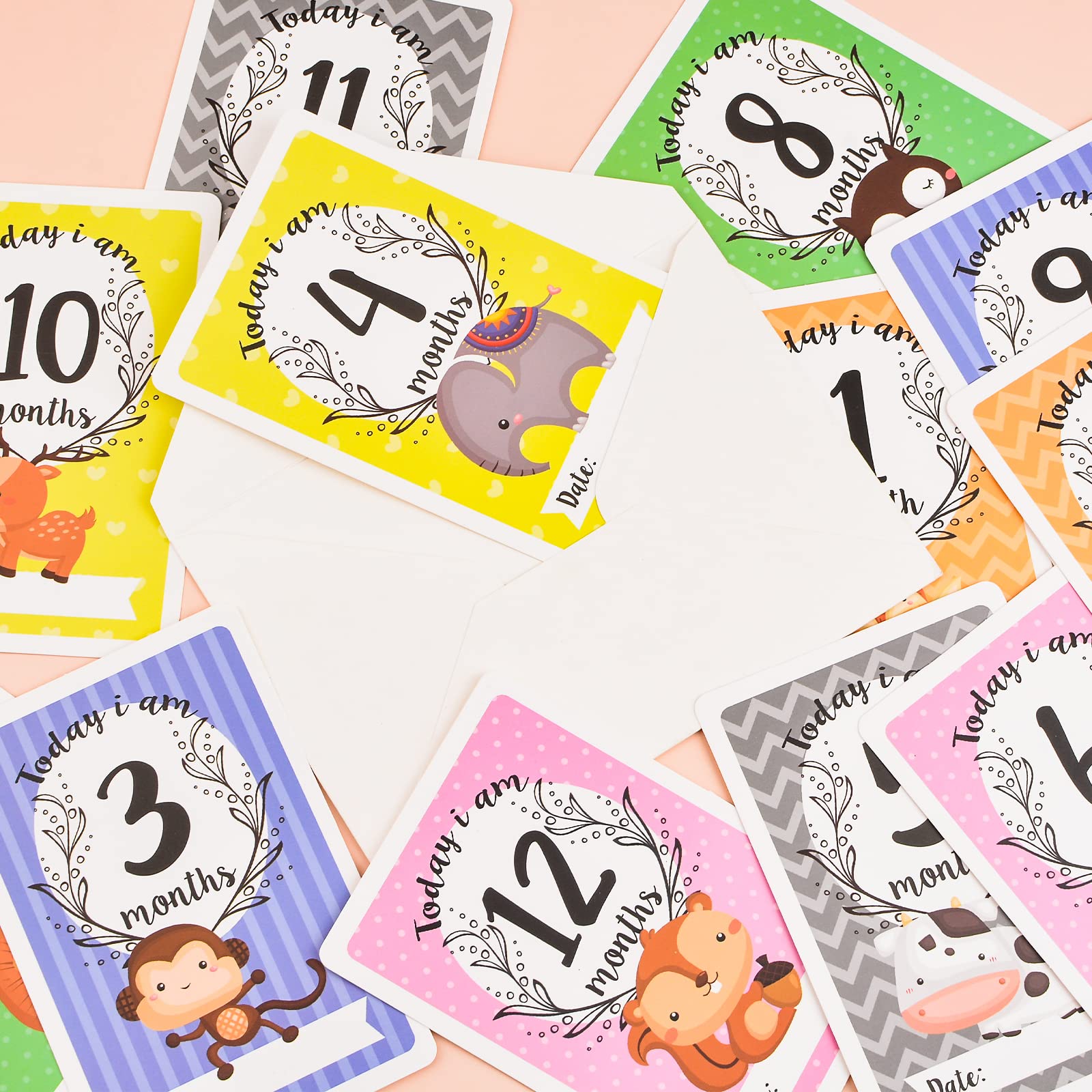 URROMA Baby Monthly Milestone Cards - Image 4