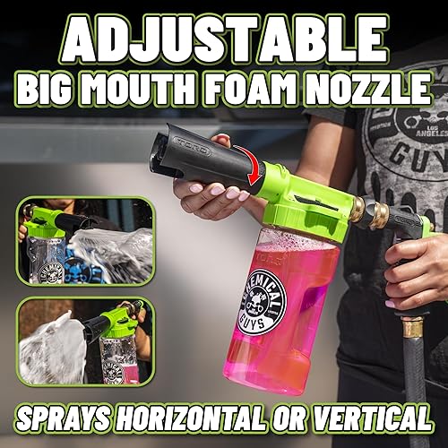 Miniatura 4 de Chemical Guys TORQ Foam Blaster 6 - Foam Cannon Garden Hose Attachment, Easy to Use, Sprays Thick Suds for Safe Washing Trucks, SUVs, Motorcycles