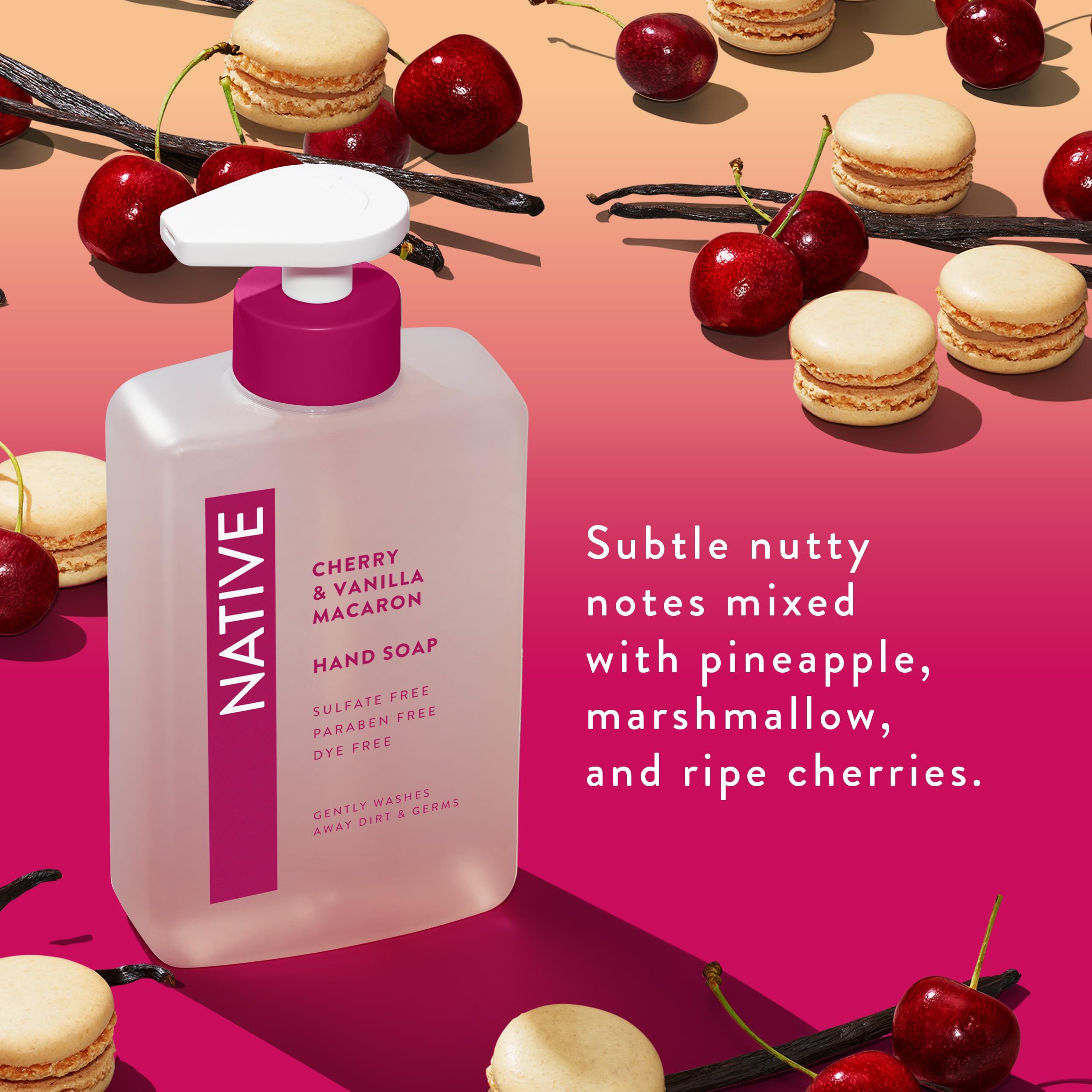 KANNAWAY 94mLキャナウェイボディクリーム Amazon.com : Native Liquid Hand Soap, Cherry & Vanilla Macaron