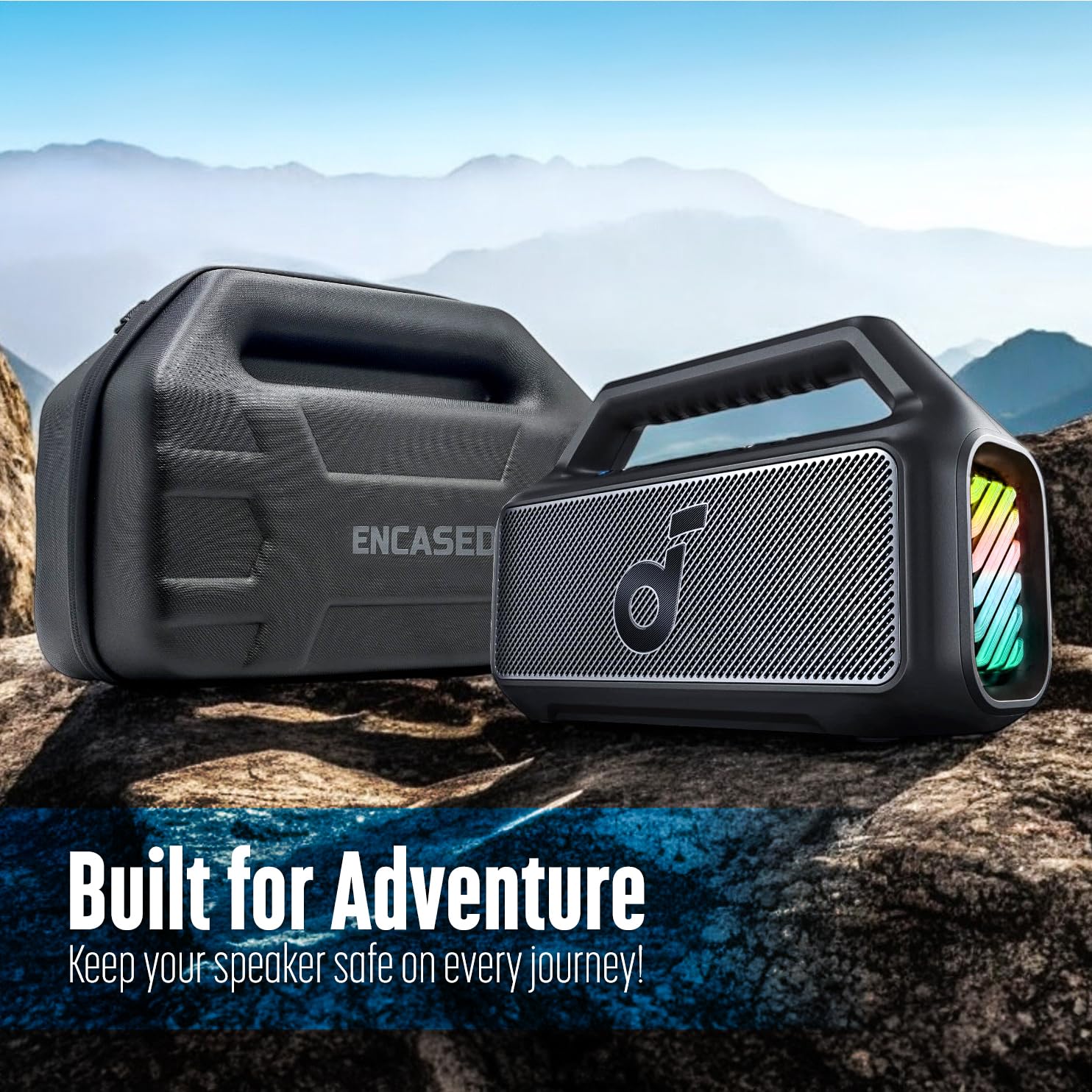 ENCASED Carrying Case for Anker Soundcore Boom 2 Outdoor Speaker - Image 4